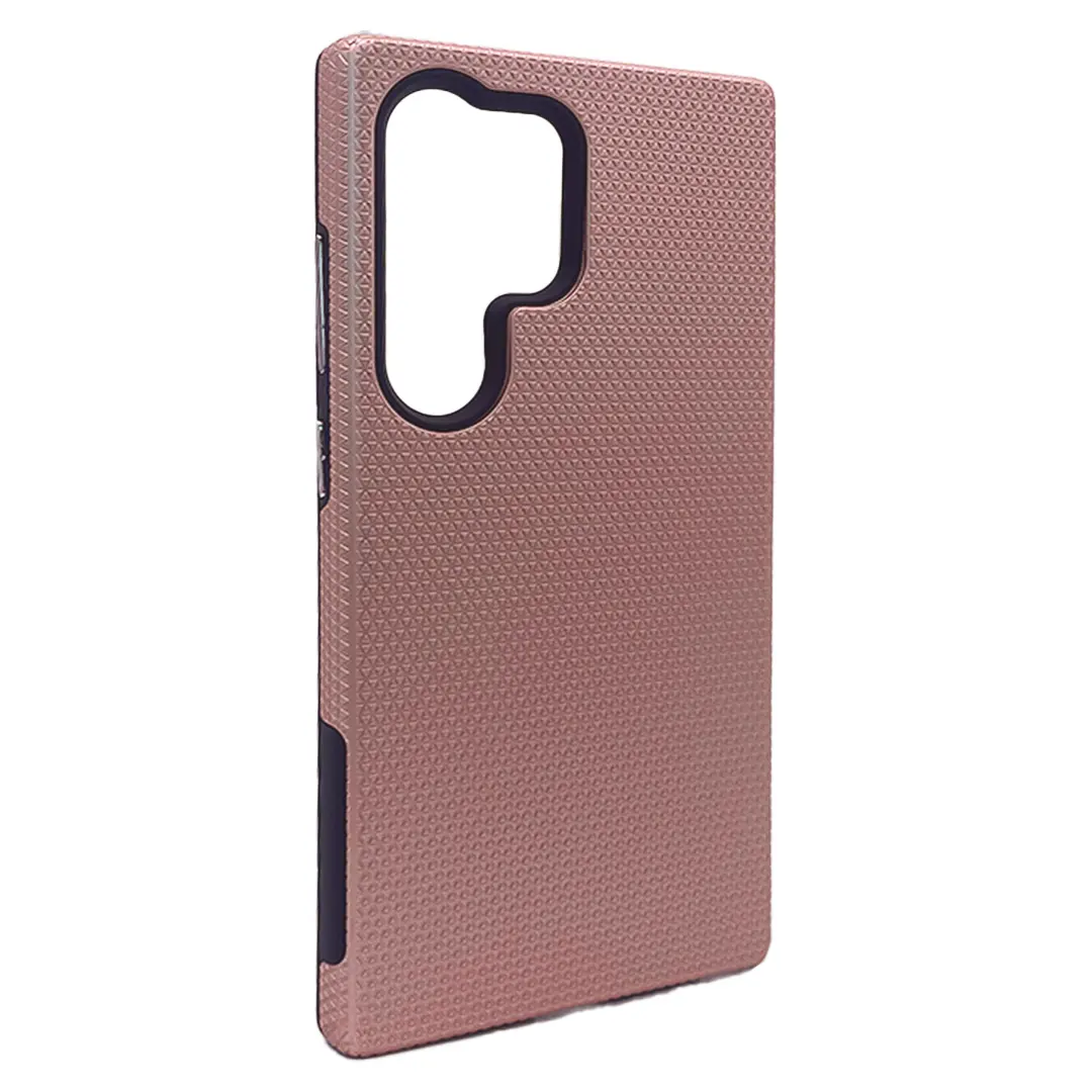 Samsung Galaxy S24 Ultra Rugged Case Rose Gold